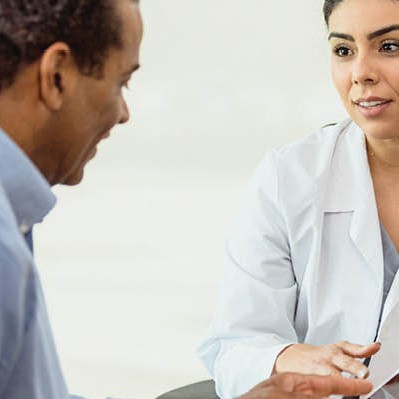 Patient Talking with Doctor