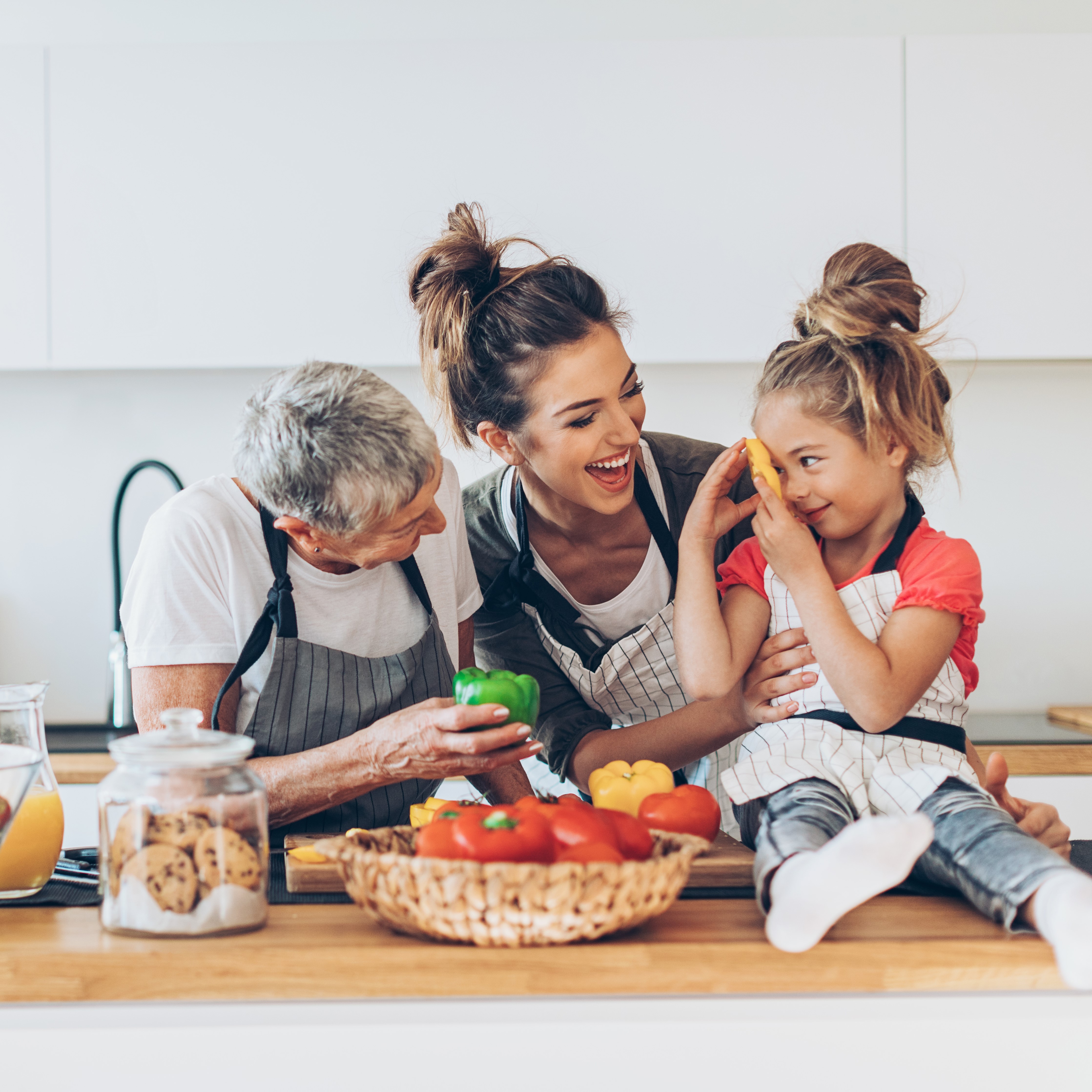 Family Eating